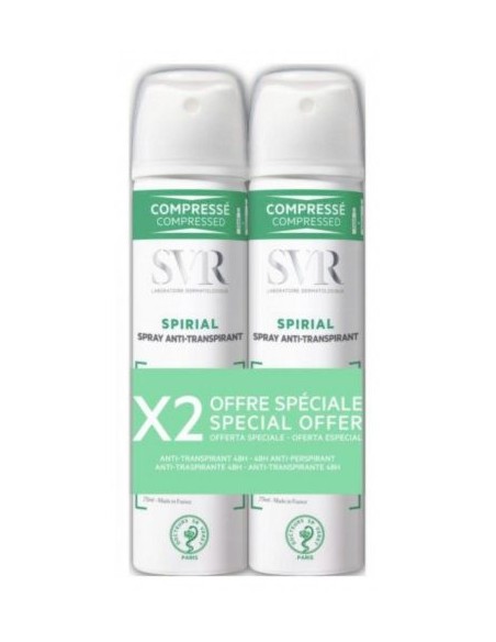 SVR SPIRIAL SPRAY ANTI-TRANSPIRANT 24H