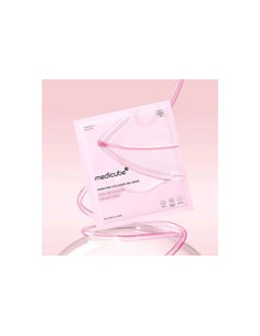 MEDICUBE PDRN PINK COLLAGEN GEL MASK 28GR MASCARILLA ROSA 2