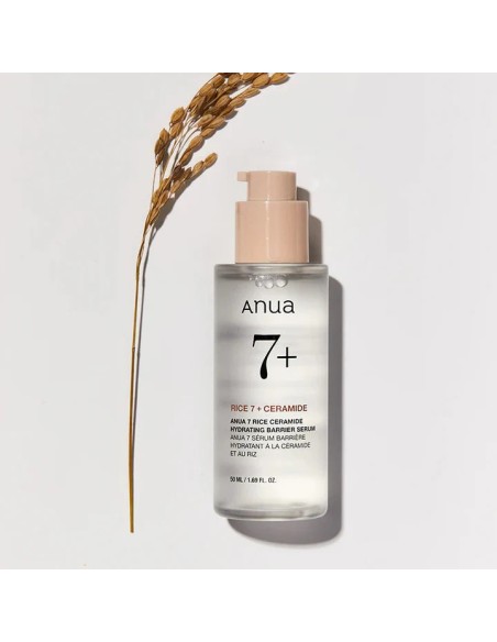 ANUA RICE 7 CERAMIDAS HYDRATING BARRIER SERUM