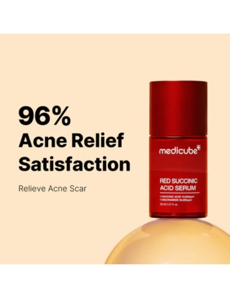 MEDICUBE RED SUCCINIC ACID SERUM 30ML ACIDO SUCCINICO