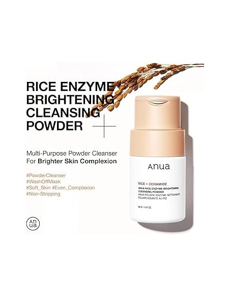 ANUA RICE ENZYME BRIGHTENING CLEANSING POWDER 40G