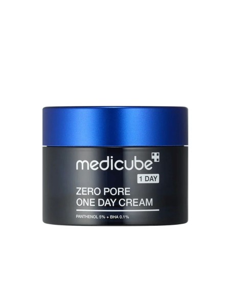 MEDICUBE CREAM ONE DAY ZERO PORE CON PANTHENOL BHA Y NIACINAMIDE 50ML