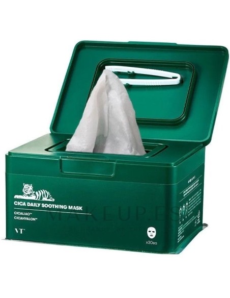 VT CICA DAILY SOOTHING MASK 30 MASCARILLAS