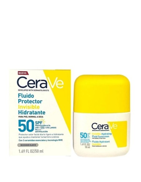 CRV 50SPF FLUIDO SOLAR PIEL NORMAL A GRASA 50ML