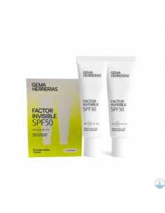 GH FACTOR INVISBLE SPF50 1+1 DE REGALO 45ML