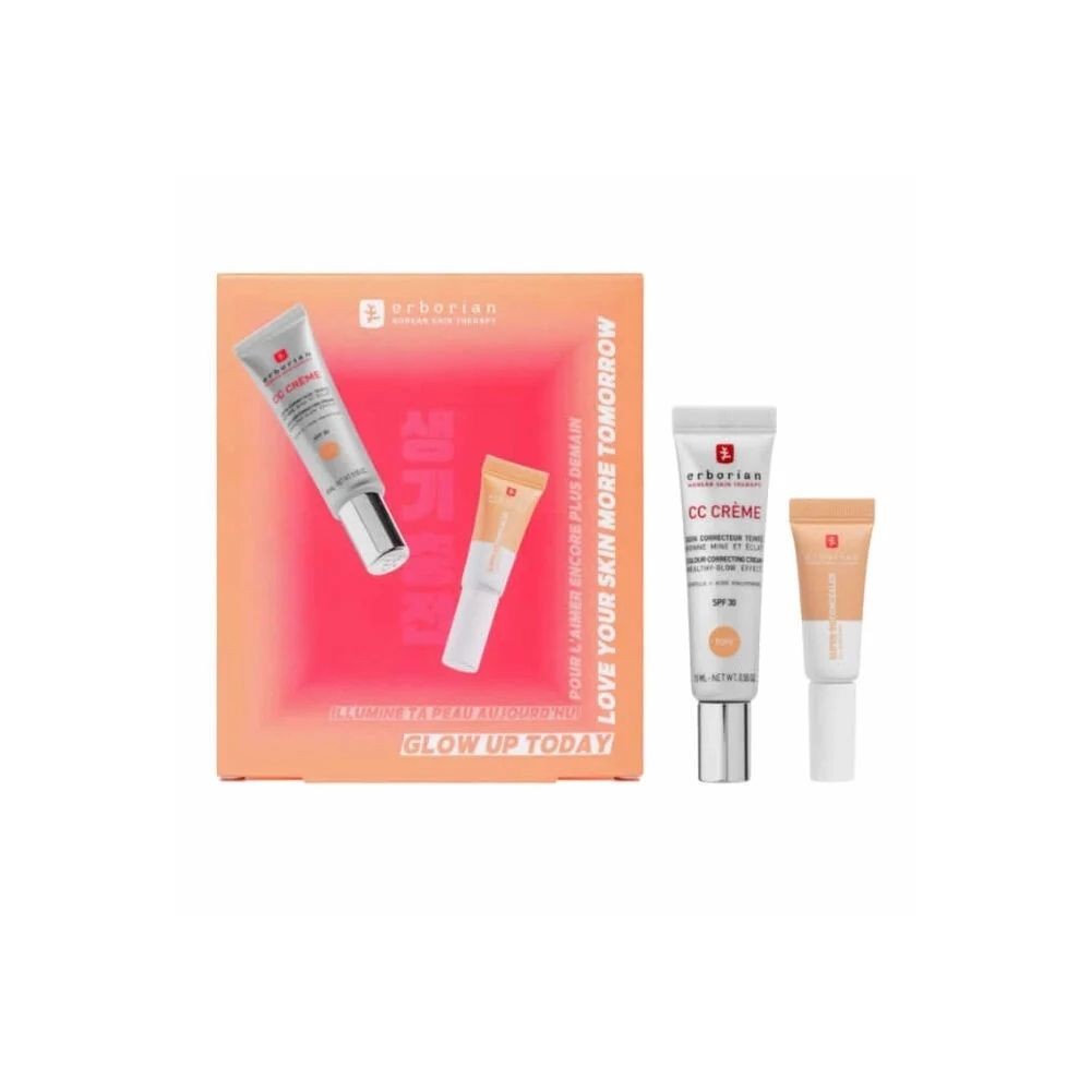 ERBORIAN PACK DORE GLOW UP TODAY CC CREME 15ML...