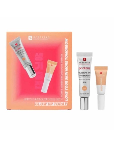 ERBORIAN PACK DORE GLOW UP TODAY CC CREME 15ML SUPER BB CONCEALER DORE 3ML