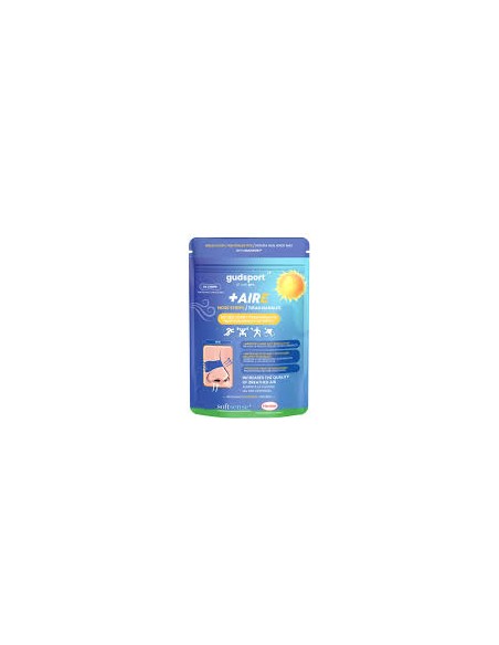 GUDSPORT + AIRE TIRAS NASALES 30 UNIDADES BLUE