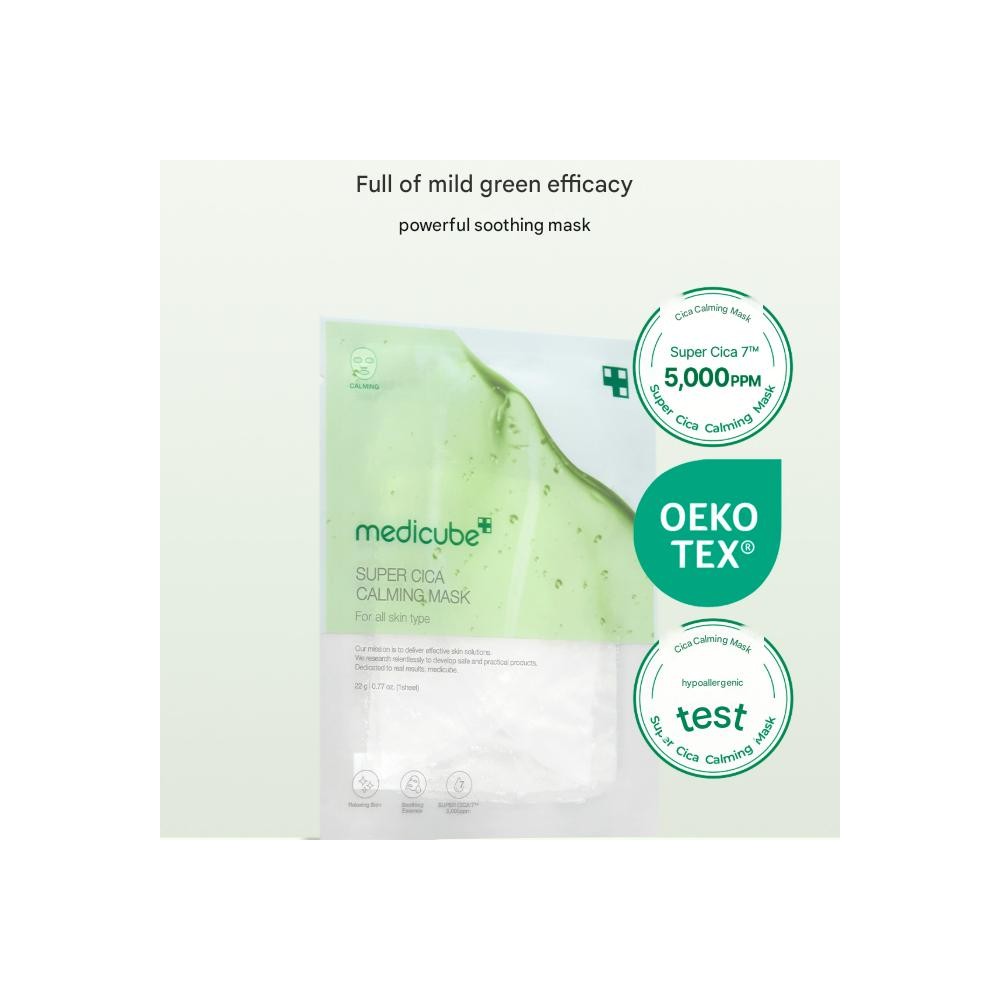 MEDICUBE MASCARILLA SUPERCICA CALMING MASK CON...