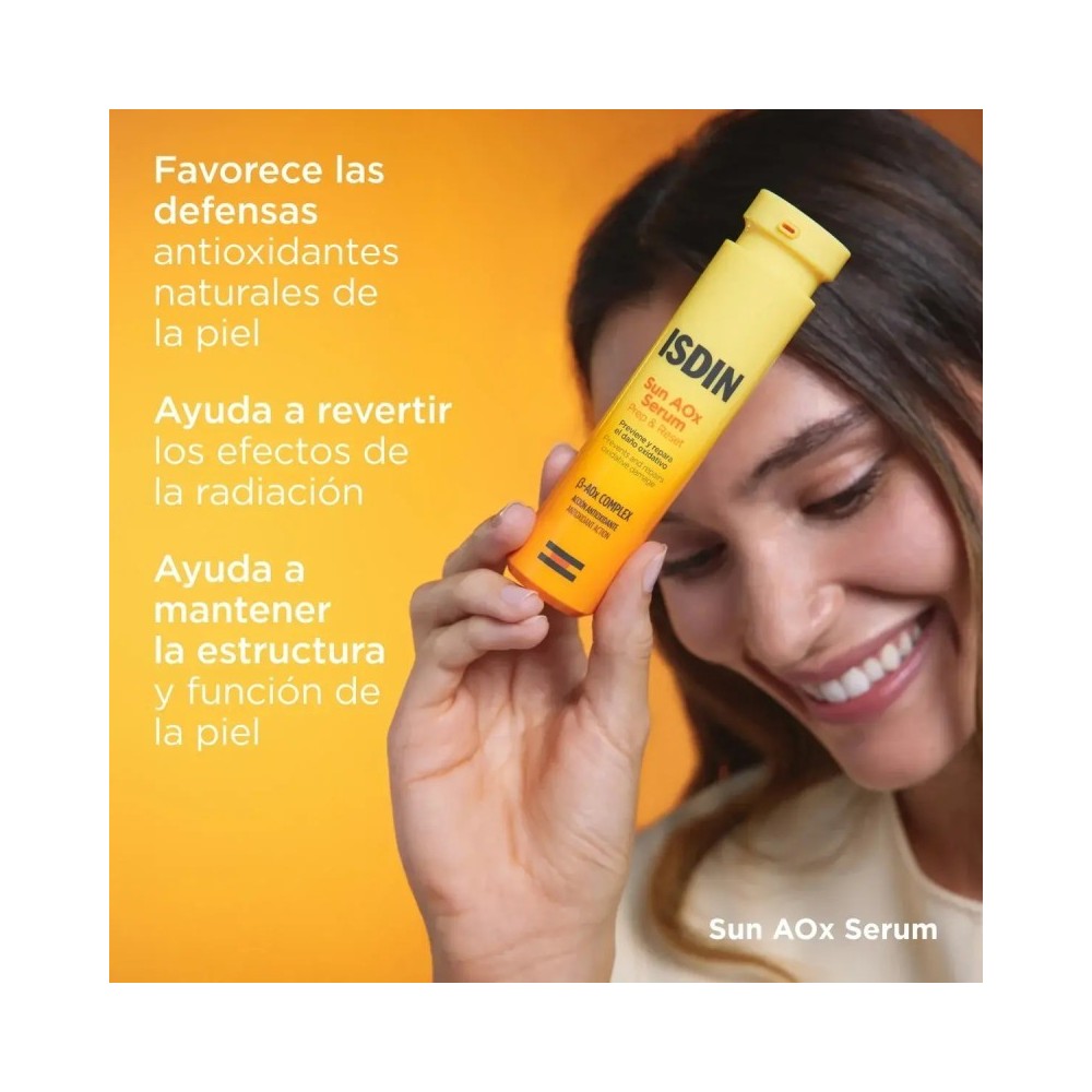 ISDIN SUN AOX 30ML PROTEGE Y REPARA DEL DAÑO...