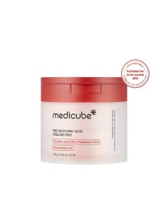 MEDICUBE PAD RED SUCCINIC ACID PEELING PARCHE ALMOHADILLA...