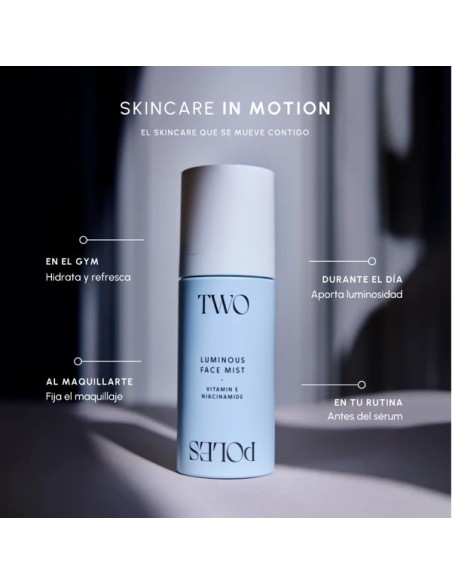 TWO POLES MIST LUMINOUS FACE VITAMIN E NIACINAMIDE 80ML