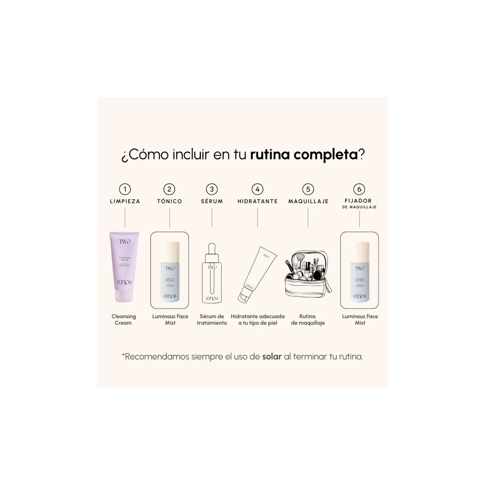 TWO POLES MIST LUMINOUS FACE VITAMIN E...