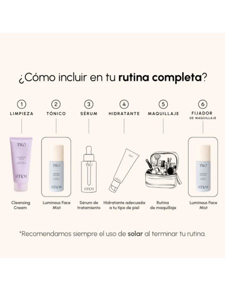 TWO POLES MIST LUMINOUS FACE VITAMIN E NIACINAMIDE 80ML