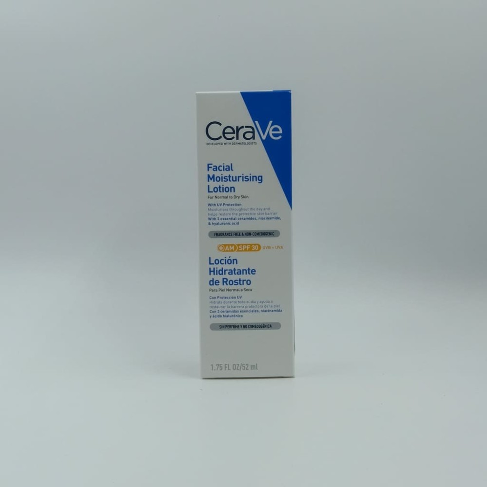 CERAVE LOCION HIDRATANTE DE ROSTRO SPF 25  52 ML