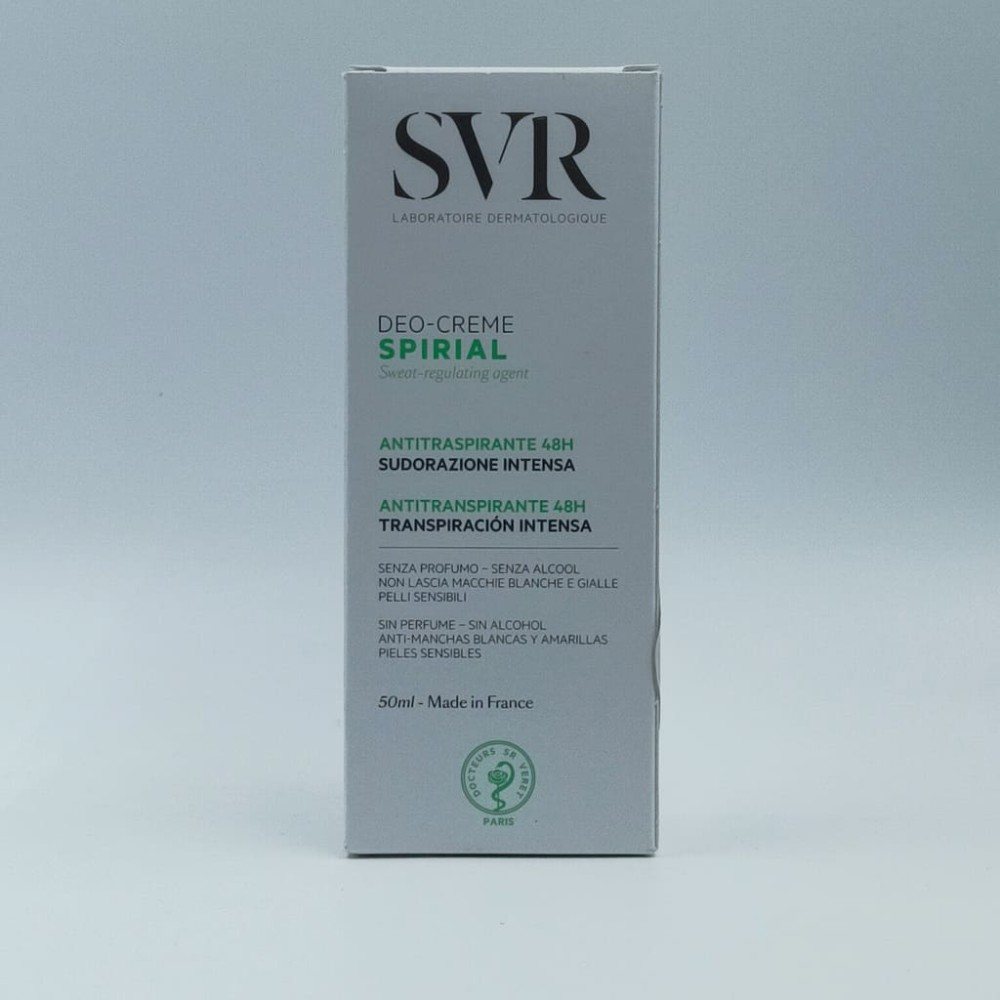 SVR SPIRIAL CREMA TRANSPIRACION INTENSA 50ML.