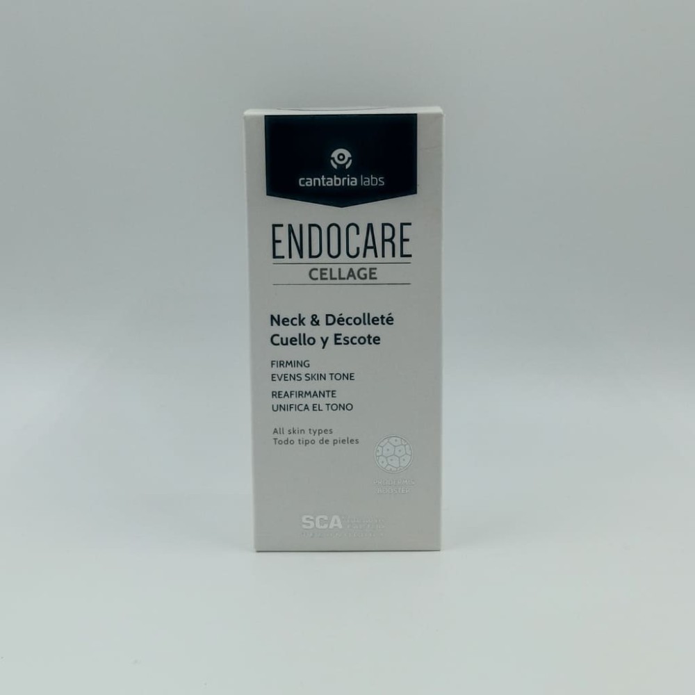 ENDOCARE CELLAGE CUELLO Y ESCOTE REAFIRMANTE UNIFICA EL TONO 1 ENVASE 80 ML