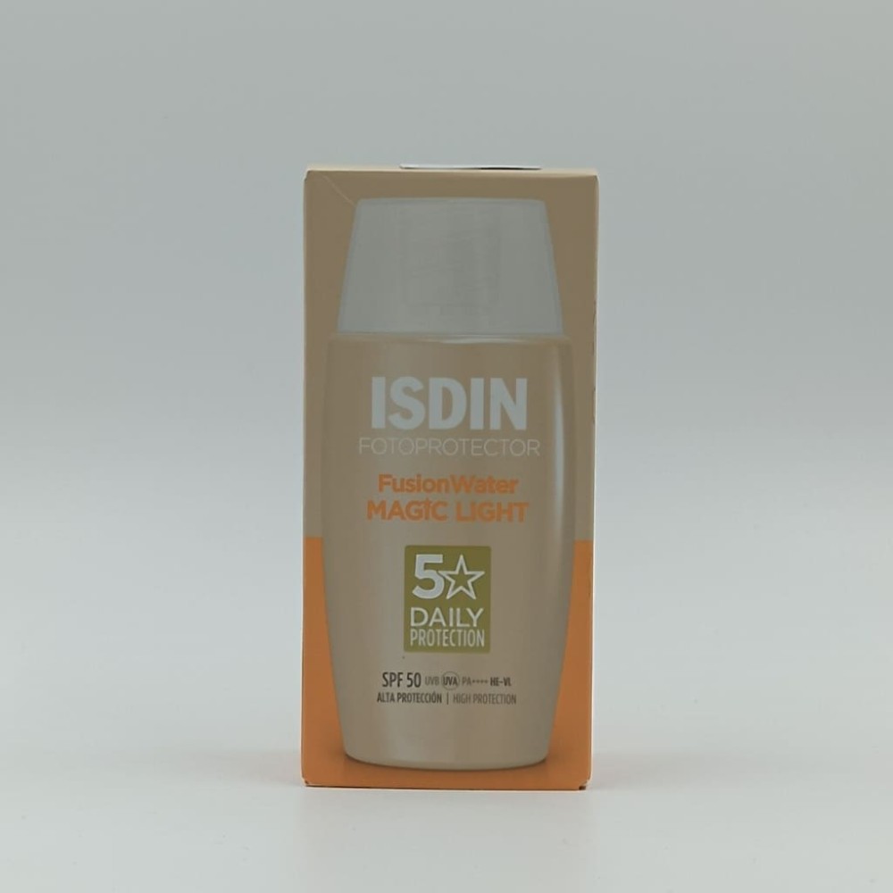 FOTOPROTECTOR ISDIN SPF 50 FUSION WATER COLOR 1 ENVASE 50 ML LIGHT