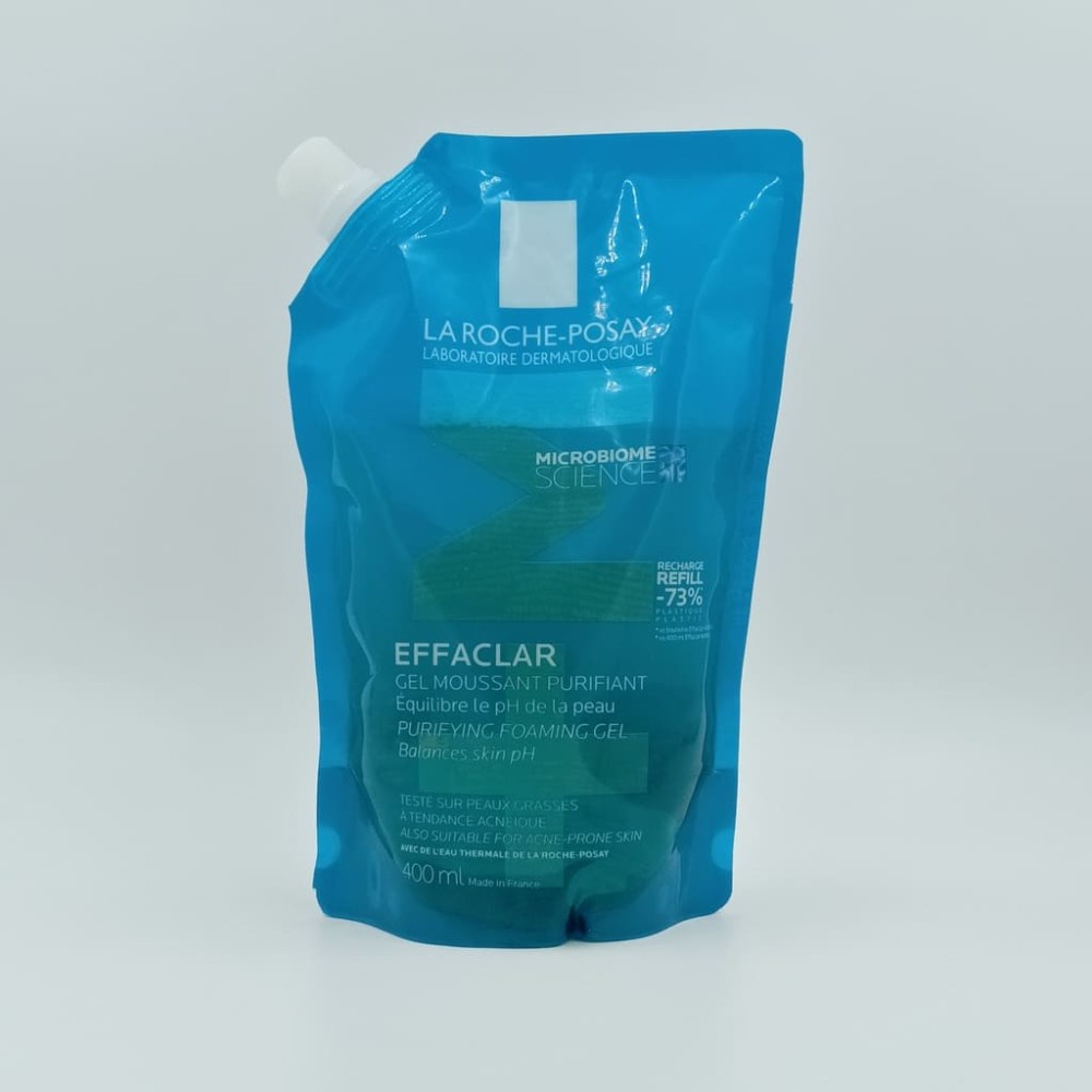 EFFACLAR GEL MOUSSANT+M 1 ENVASE 400 ML REFILL