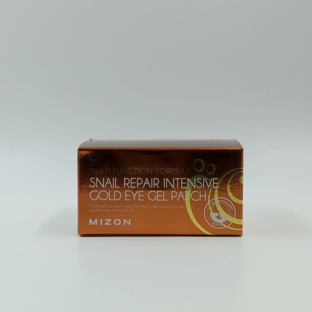 MIZON SNAIL REPAIR INTENSIVE GOLD EYE GEL PATCH - PARCHES DE OJOS