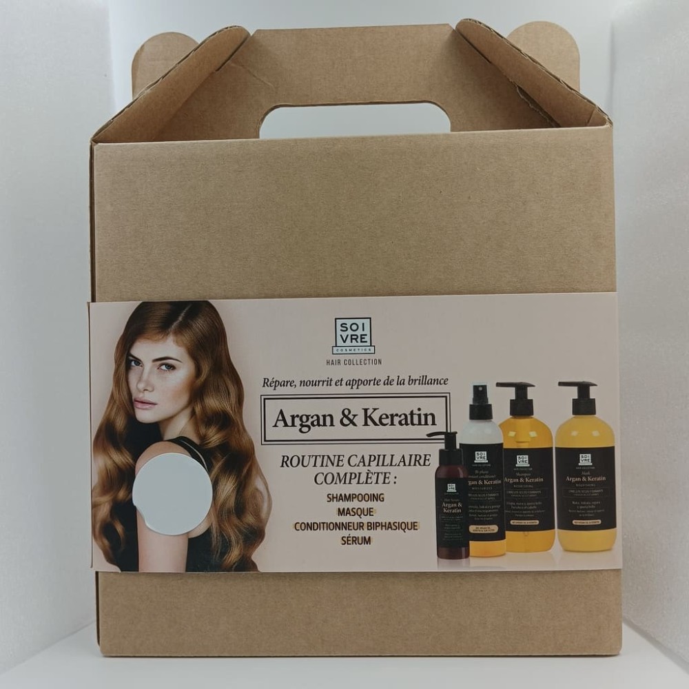 SOIVRE PACK ARGAN & KERATINA