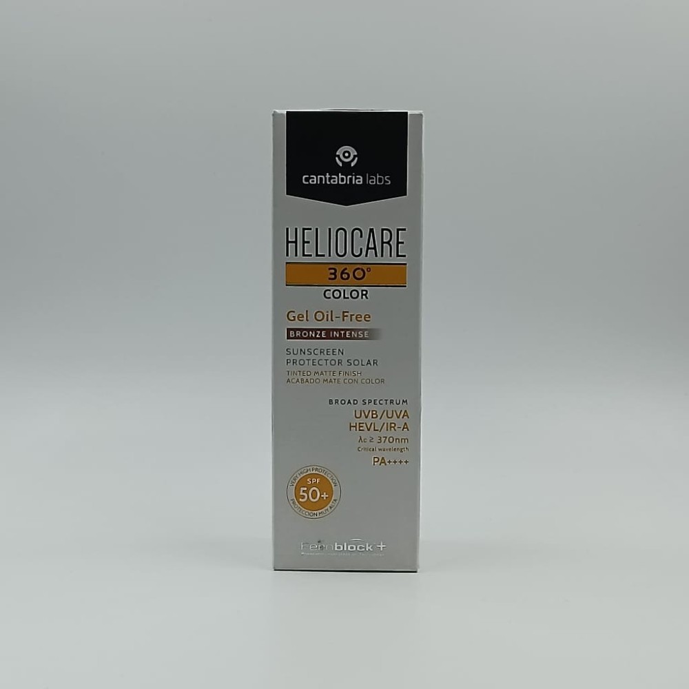 HELIOCARE 360º SPF 50+ COLOR GEL OIL-FREE PROTECTOR SOLAR BRONZE 50 ML