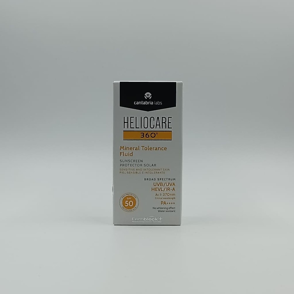 HELIOCARE 360º SPF 50 MINERAL TOLERANCE FLUID PROTECTOR SOLAR 50 ML