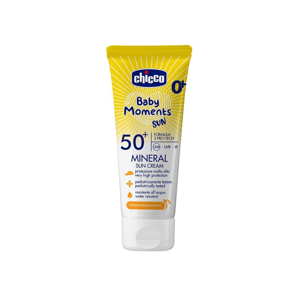 CHICCO SUN CREMA MINERAL SPF 50+ 75 ML