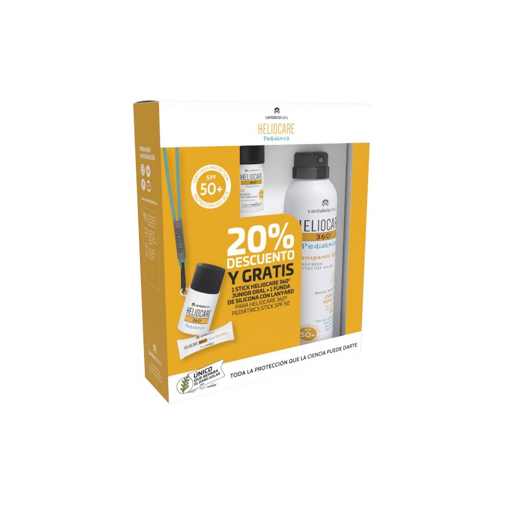 PACK HELIO 360 PEDIATRICO STICK 25 G + SPRAY 200 ML