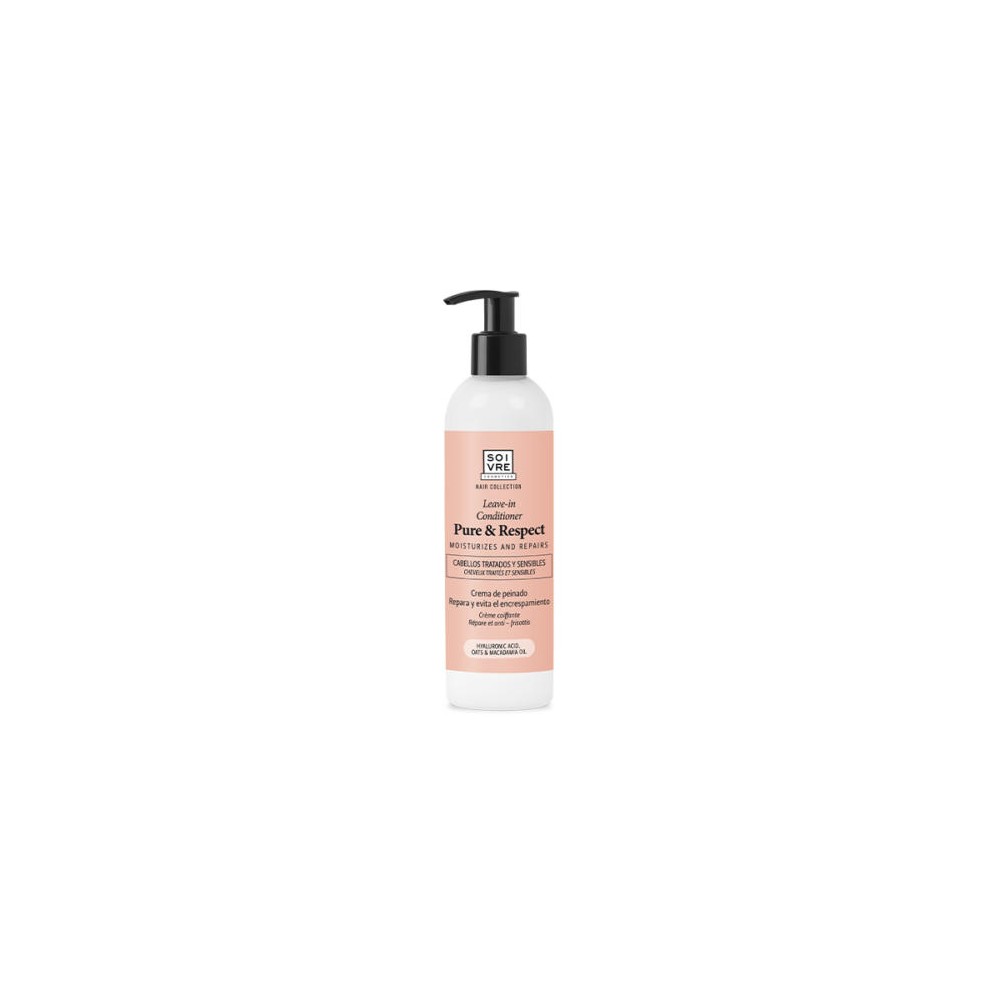 SOIVRE COSMETICS PURE & RESPECT CREMA DE PEINADO HIDRANTE 1 ENVASE 250 ML