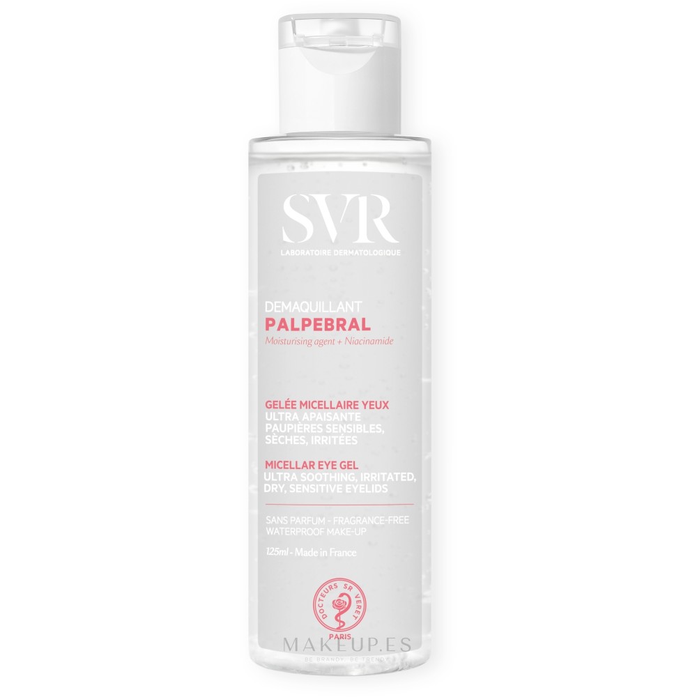 SVR SENSIFINE DESMAQUILLANT OJOS GEL MICELAR DESMAQUILLANTE ROSTRO OJOS Y LABIOS 125 ML